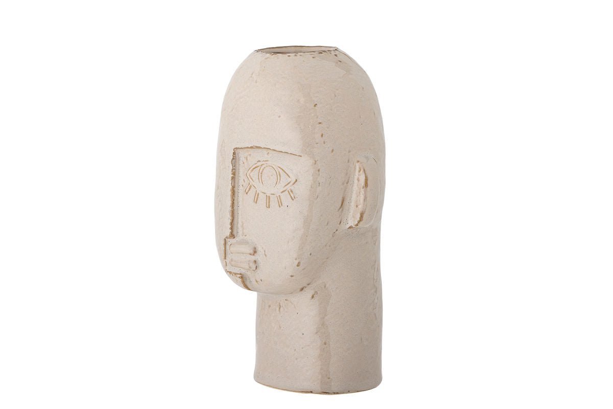 Vase Izzra – Aus Hellem Steingut