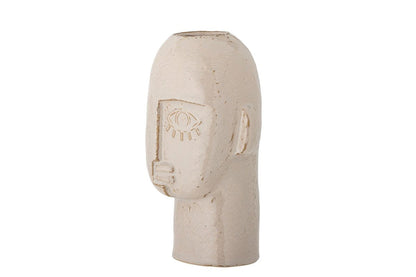Vase Izzra – Aus Hellem Steingut