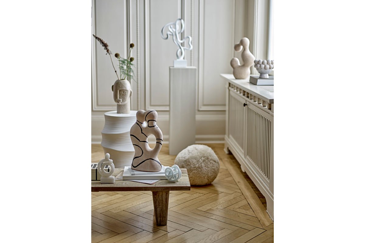 Vase Izzra – Aus Hellem Steingut
