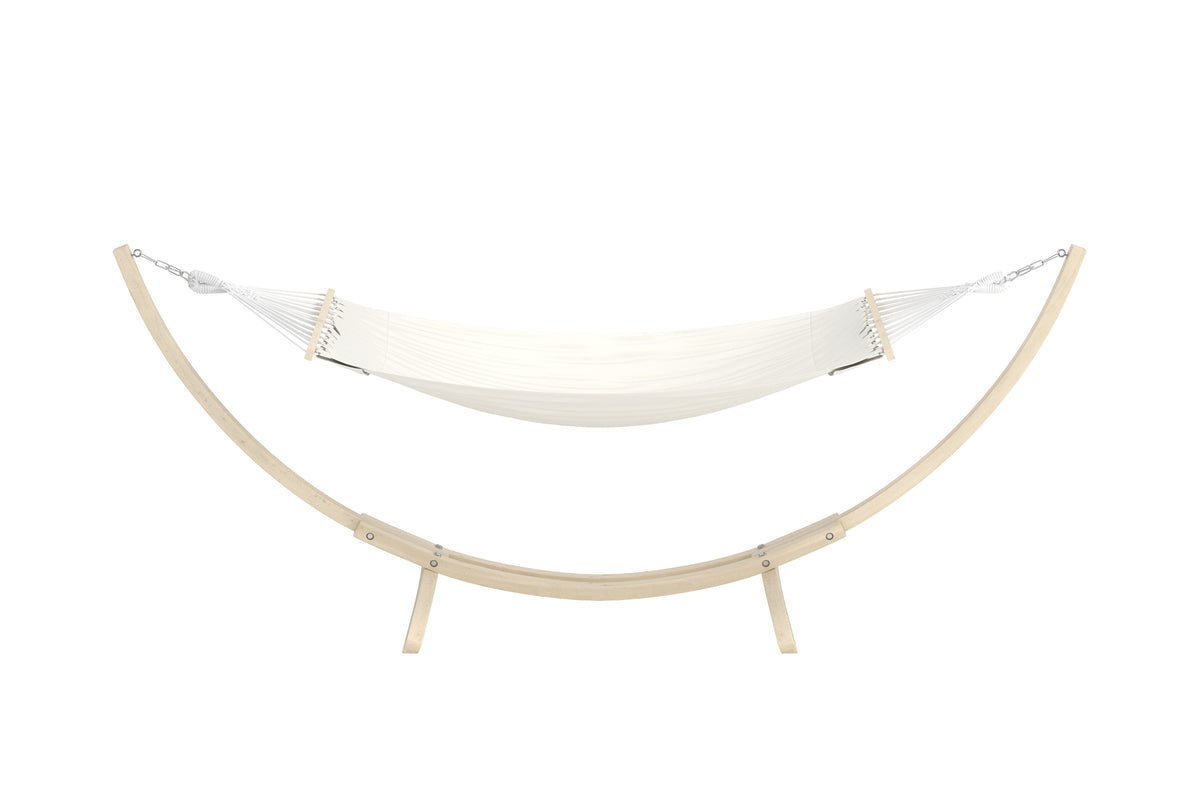 Luxusbetten24 Farella Gartenhängematte für Garten und Terrasse Beige