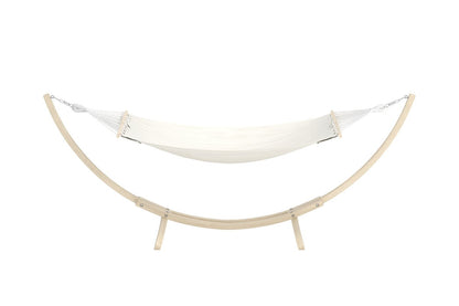 Luxusbetten24 Farella Gartenhängematte für Garten und Terrasse Beige