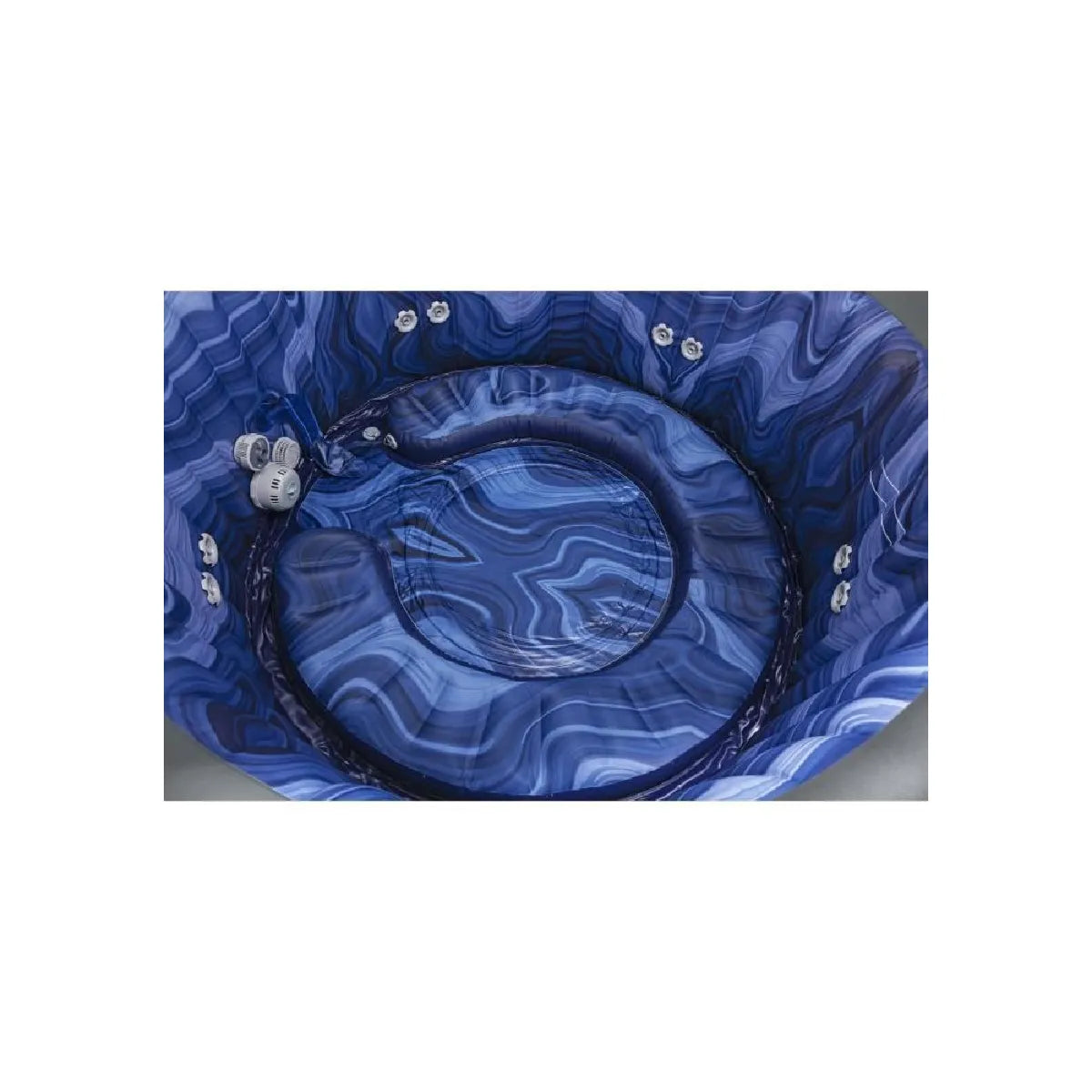Spa Gonflable Bestway Lay-Z-Spa Santorini HydroJet Rond 7 Places MKR00014811946
