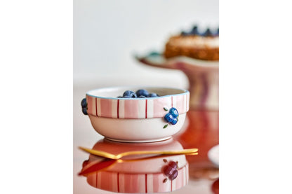 Berry Schalen-Set – 4‑teiliges Steingut-Set in Rosé