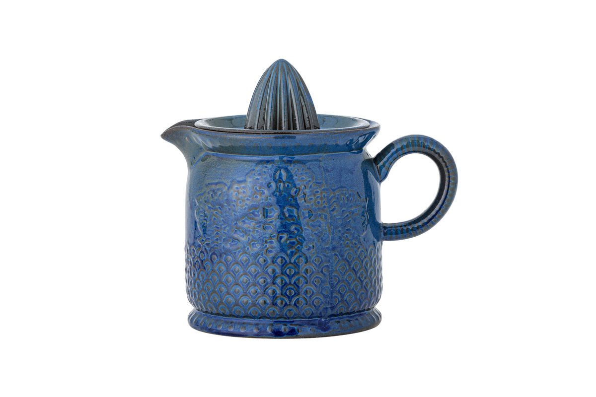 Zitronensaftpresse Selene – Steingut mit reaktiver Glasur, Blau Design