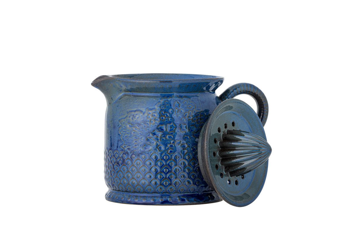 Zitronensaftpresse Selene – Steingut mit reaktiver Glasur, Blau Design