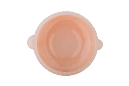 Marli Handgefertigte Glasschale in Zartem Rosé