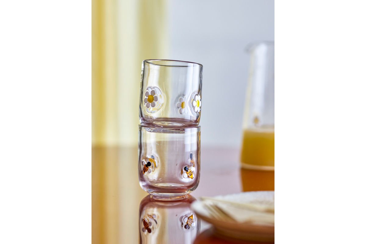 Luxusbetten24 Mellia Trinkglas Klarglas 2er-Set