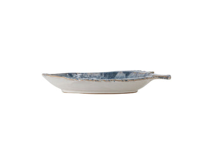 Luxusbetten24 Jule Servierplatte Fischform Blau