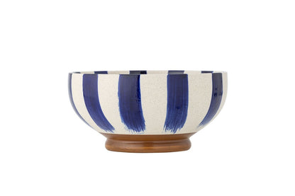 Luxusbetten24 Cala Schale Handbemalt Blau