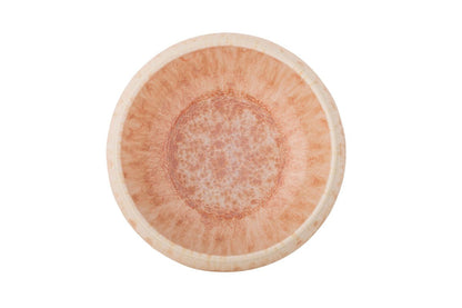 Luxusbetten24 Schalen-Set Yuri – Reaktive Glasur in Rosé (4er-Set)