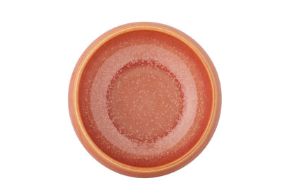 Luxusbetten24 Schalen-Set Yuri – Reaktive Glasur in Rosé (4er-Set)