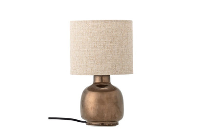 Tischlampe Aurea Aus Steingut In Bronze – Elegantes Designobjekt