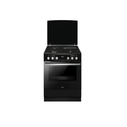 Amica ACM7037RN Cocina Combinada Negro 60 cm 77 L Pyrolyse