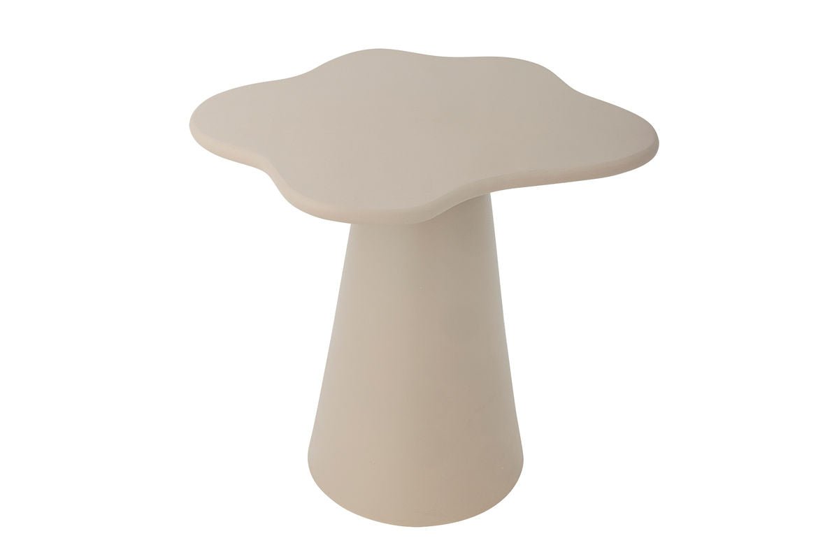 Beistelltisch Ruby – Aluminium in Naturton