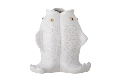 Vase „Ilvara“ – Weißes Steingut