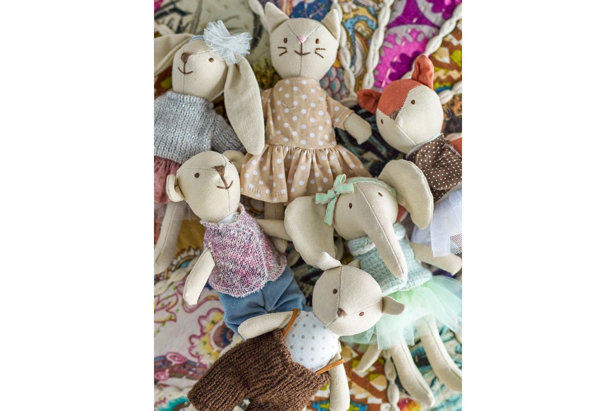 Kuscheltiere Arlinda - Fuchs & Maus für Kinder