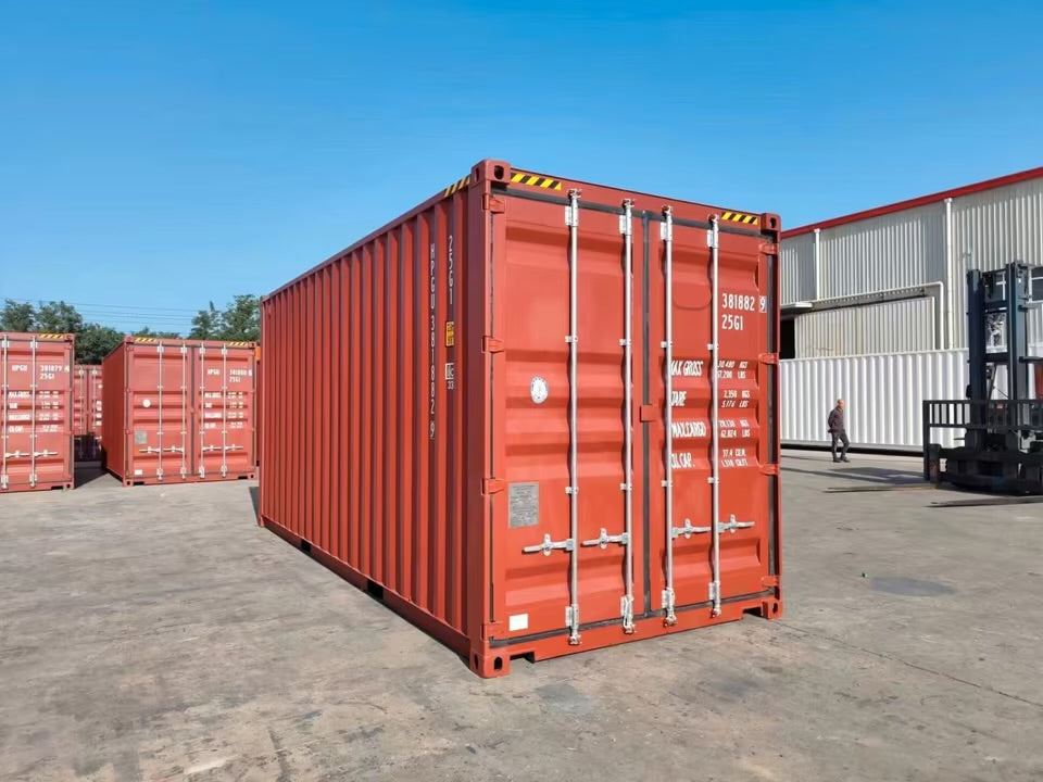 Contenedores Ejido Contenitore Marittimo 20 Piedi High Cube Rosso
