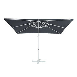 Axi House AXI Coco Sombrilla Desplazable Rectangular Blanco/Gris