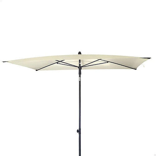 Aktive Parasol Rectangular UV30 Crema 200×125 cm