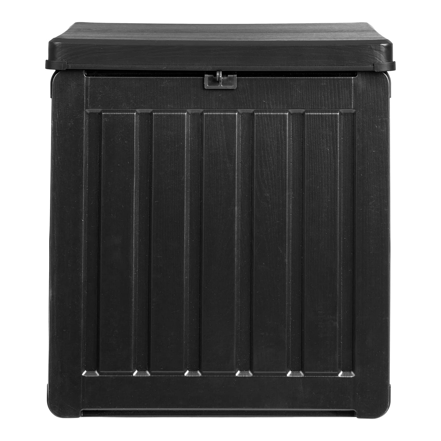 Garten Aufbewahrungsbox Kaldina mit Deckel Schwarz
