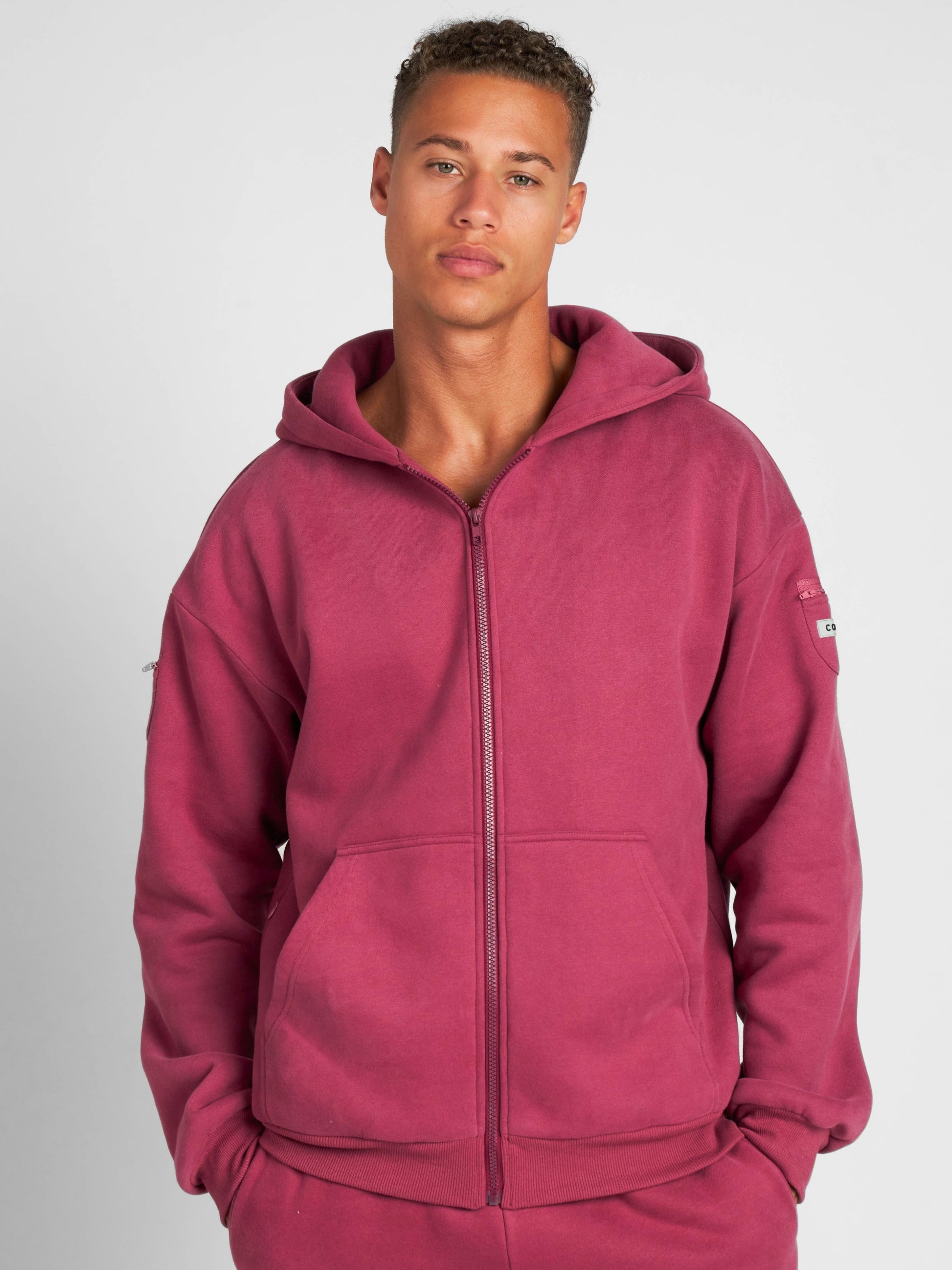 Comfrt Travel Essentials Zip Hoodie