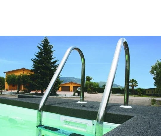 Bourgogne Mini-Poolbehälter-Set mit Technikraum und Deck 5,25 m × 2,55 m