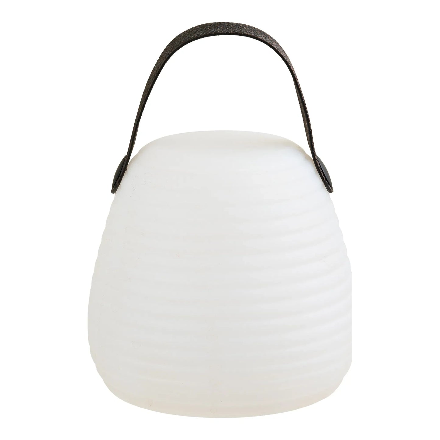 Luxusbetten24 Eldora Gartenlampe mit Halteband, Farb‑LED, Weiß