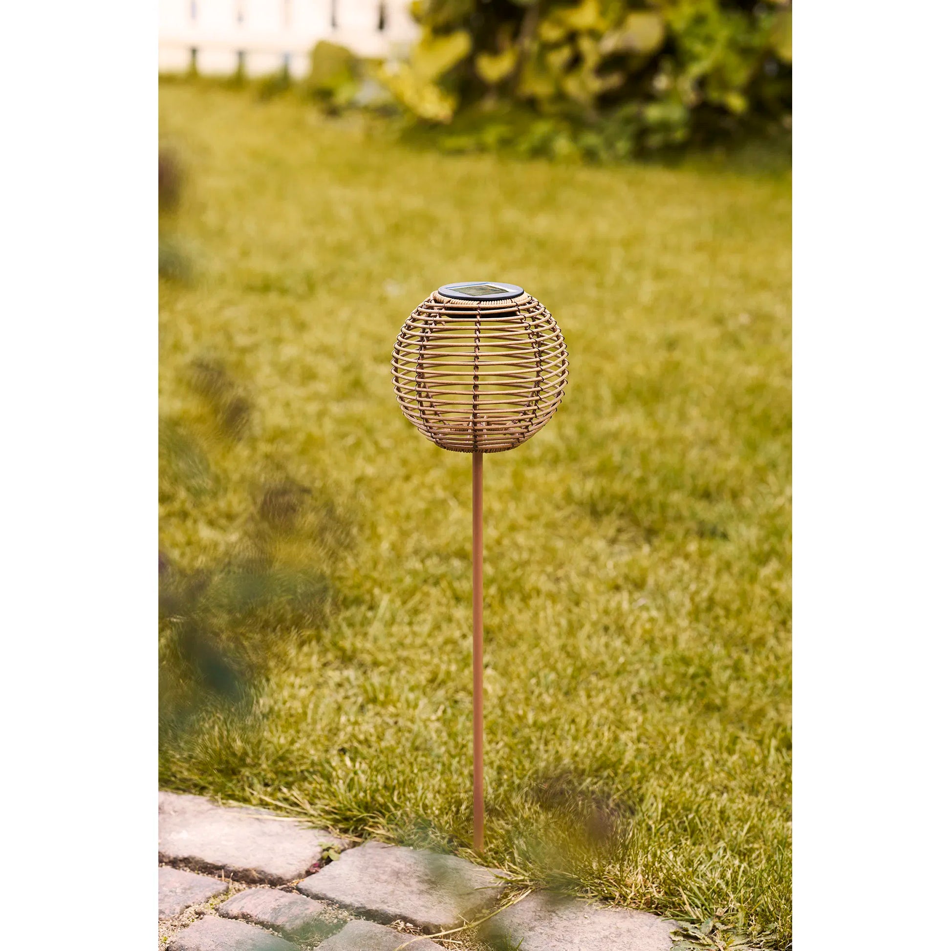 Garten Solarlampe Elmara – Wetterfeste Solarleuchte für Balkon & Outdoor