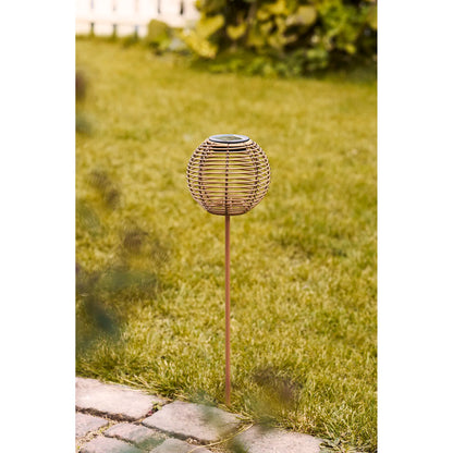 Garten Solarlampe Elmara – Wetterfeste Solarleuchte für Balkon & Outdoor