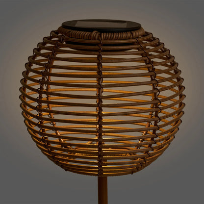 Garten Solarlampe Elmara – Wetterfeste Solarleuchte für Balkon & Outdoor