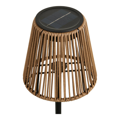 Garten Solar-Tischleuchte „Skandora“ – Wetterfest für Balkon & Outdoor-Bereich