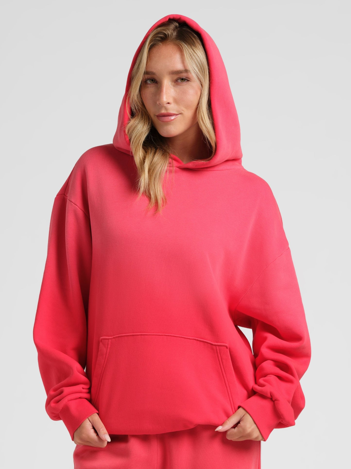 Comfrt Sunwashed Hoodie 100% Baumwolle Oversized Garment Dyed Sommer