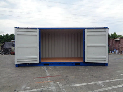 Contenedores Ejido Contenedor 20 Piedi Open Side Blu