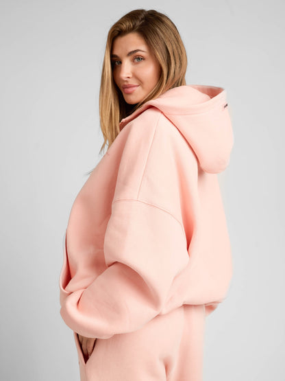 Comfrt Pastel Zip Hoodie CloudTouch Fleece