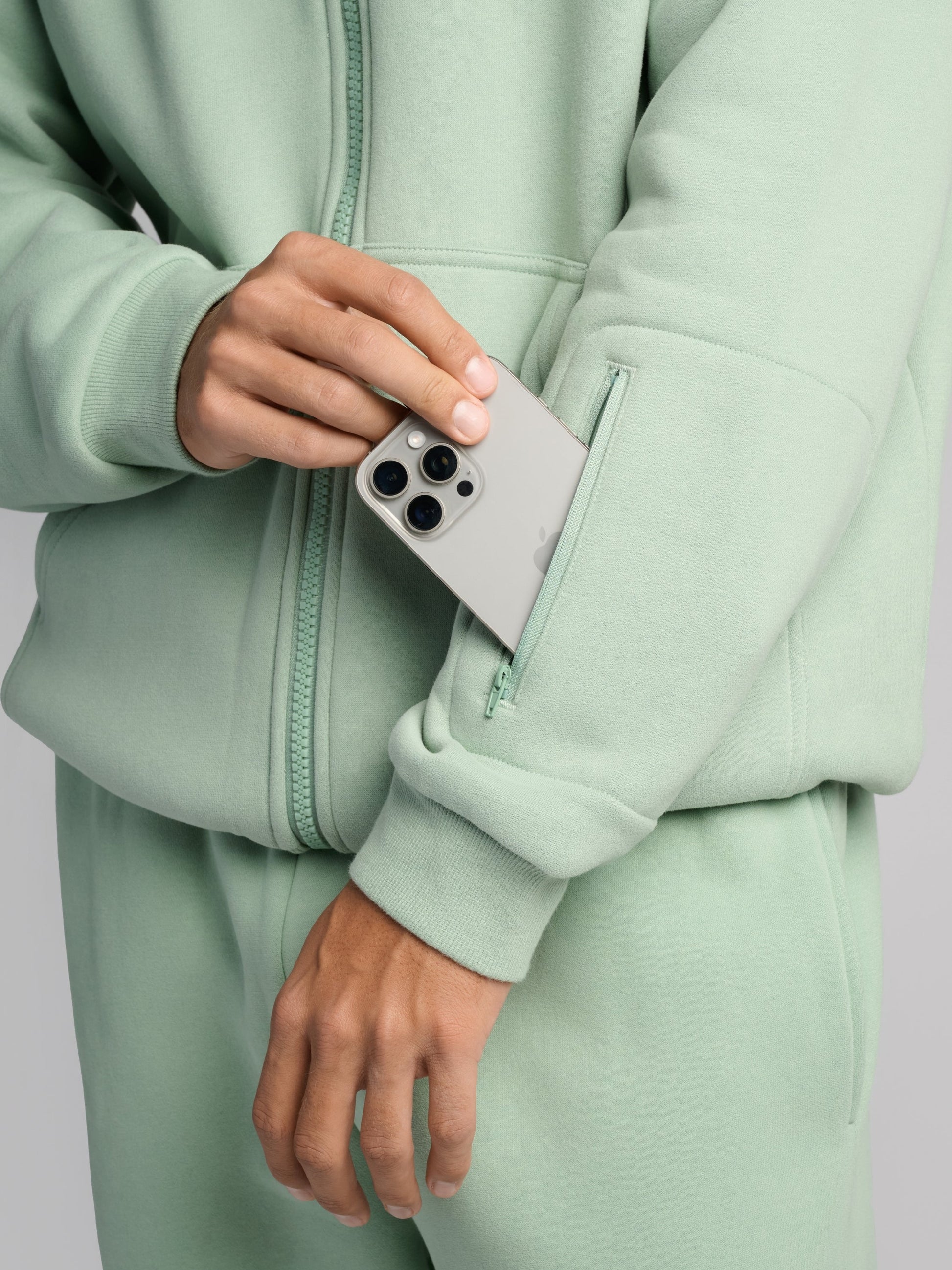 Comfrt Airplane Mode Travel Zip Hoodie