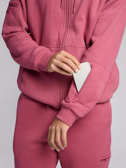 Comfrt Airplane Mode Travel Zip Hoodie