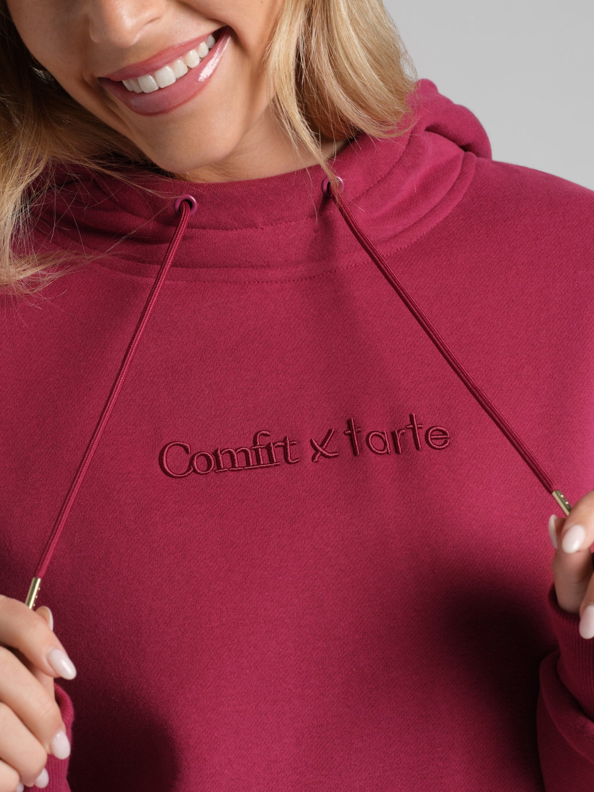 Comfrt x Tarte Airplane Mode Travel Hoodie Unisex Super Soft