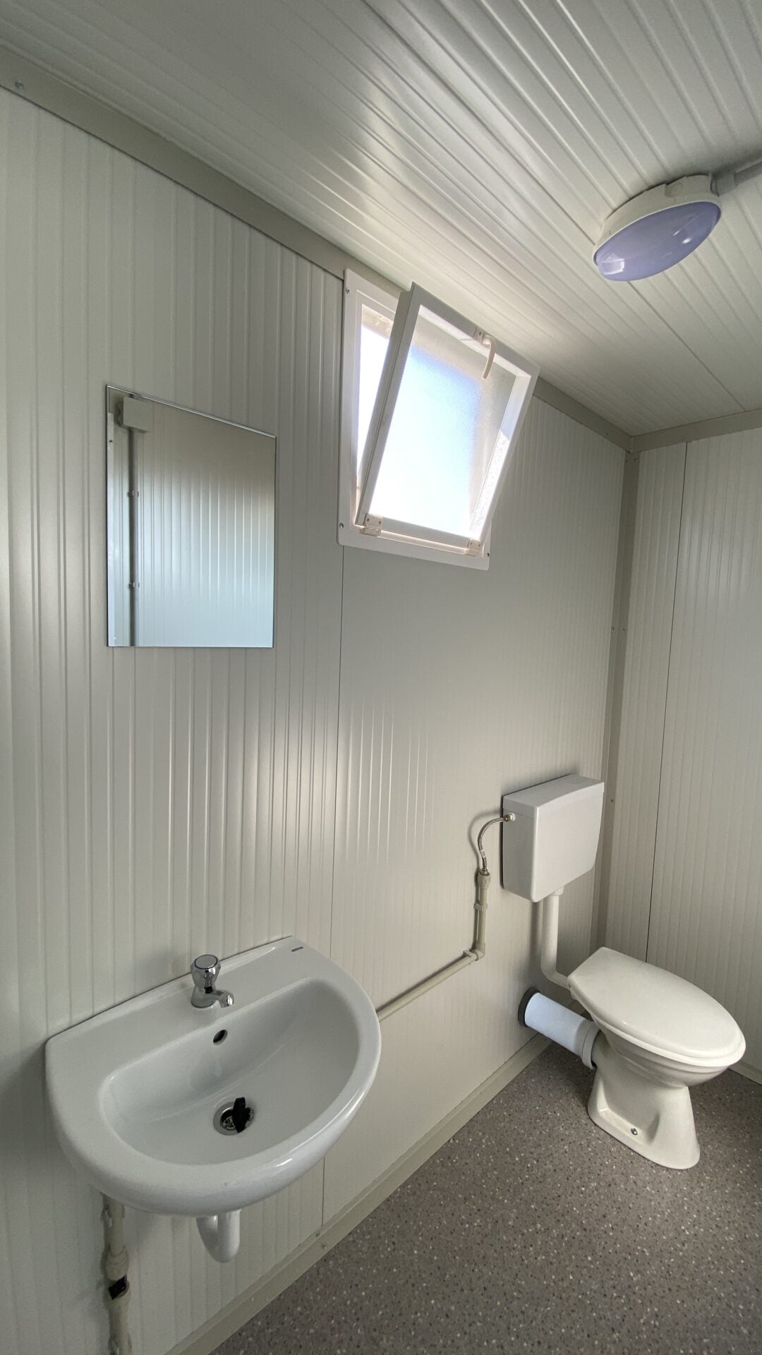 Modularer Container 4 m mit Bad – Gebraucht, Büro, Lager