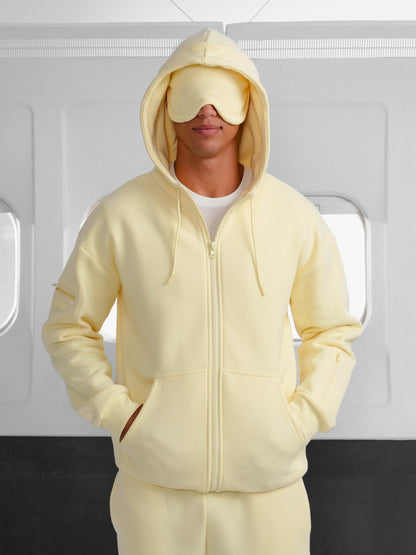 Comfrt Airplane Mode Travel Zip Hoodie