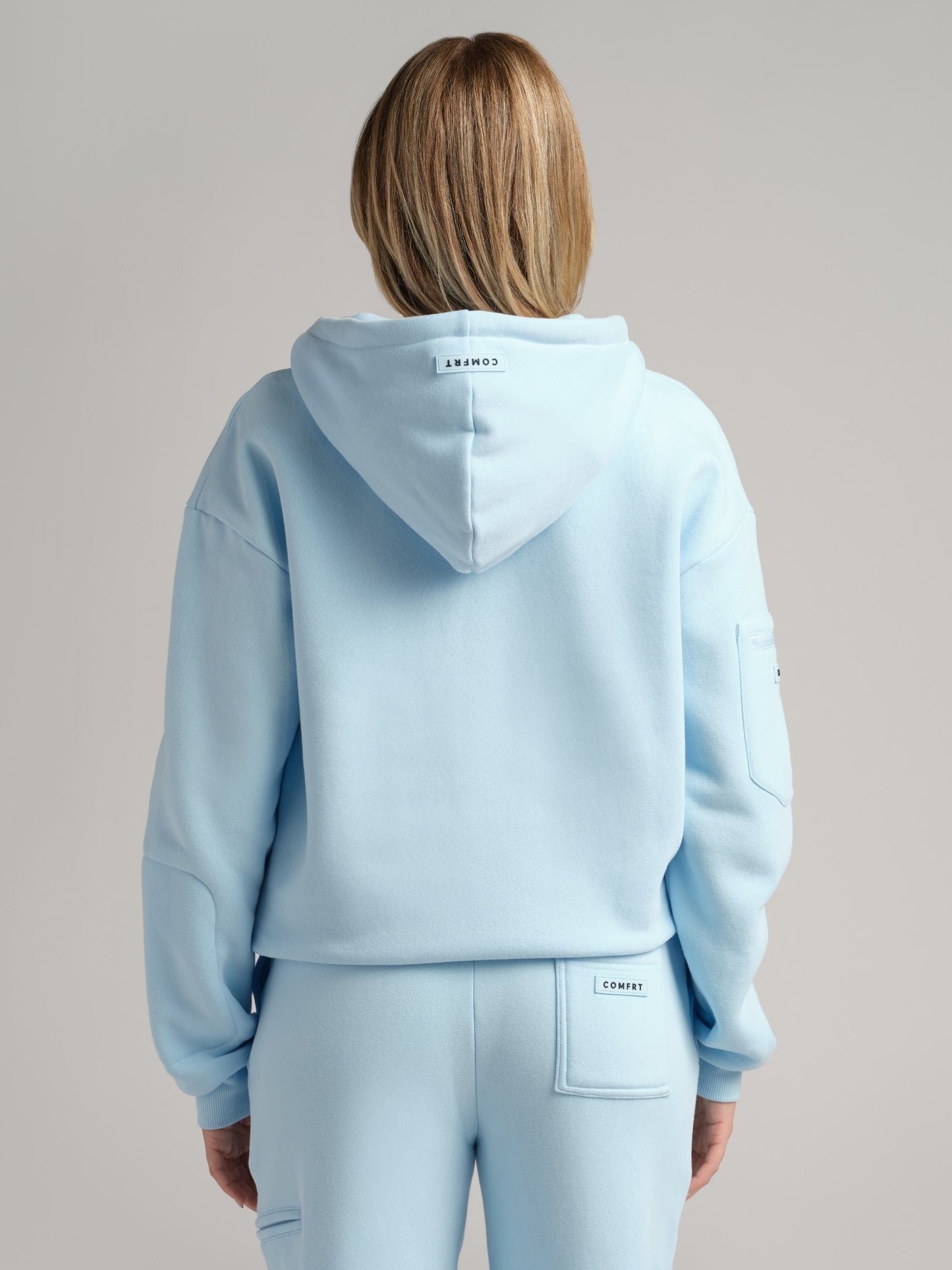 Comfrt Airplane Mode Travel Zip Hoodie