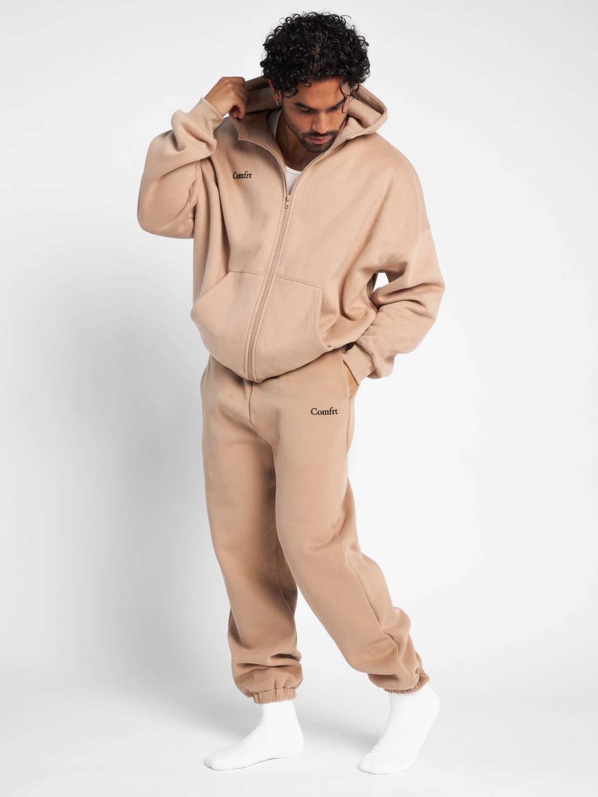 Comfrt Cloud Zip Oversized Hoodie