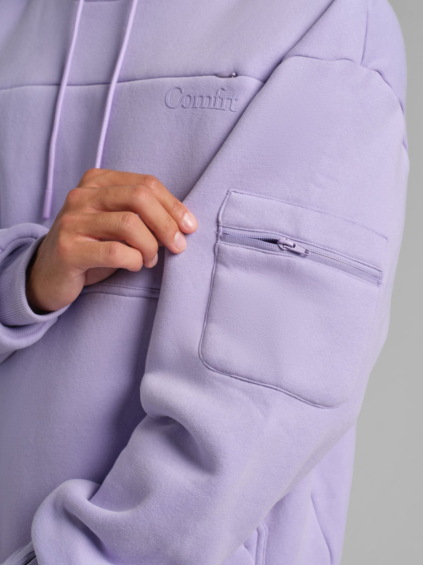 Comfrt Snak™ Hoodie Heavyweight Fleece with 6 Snack Pockets