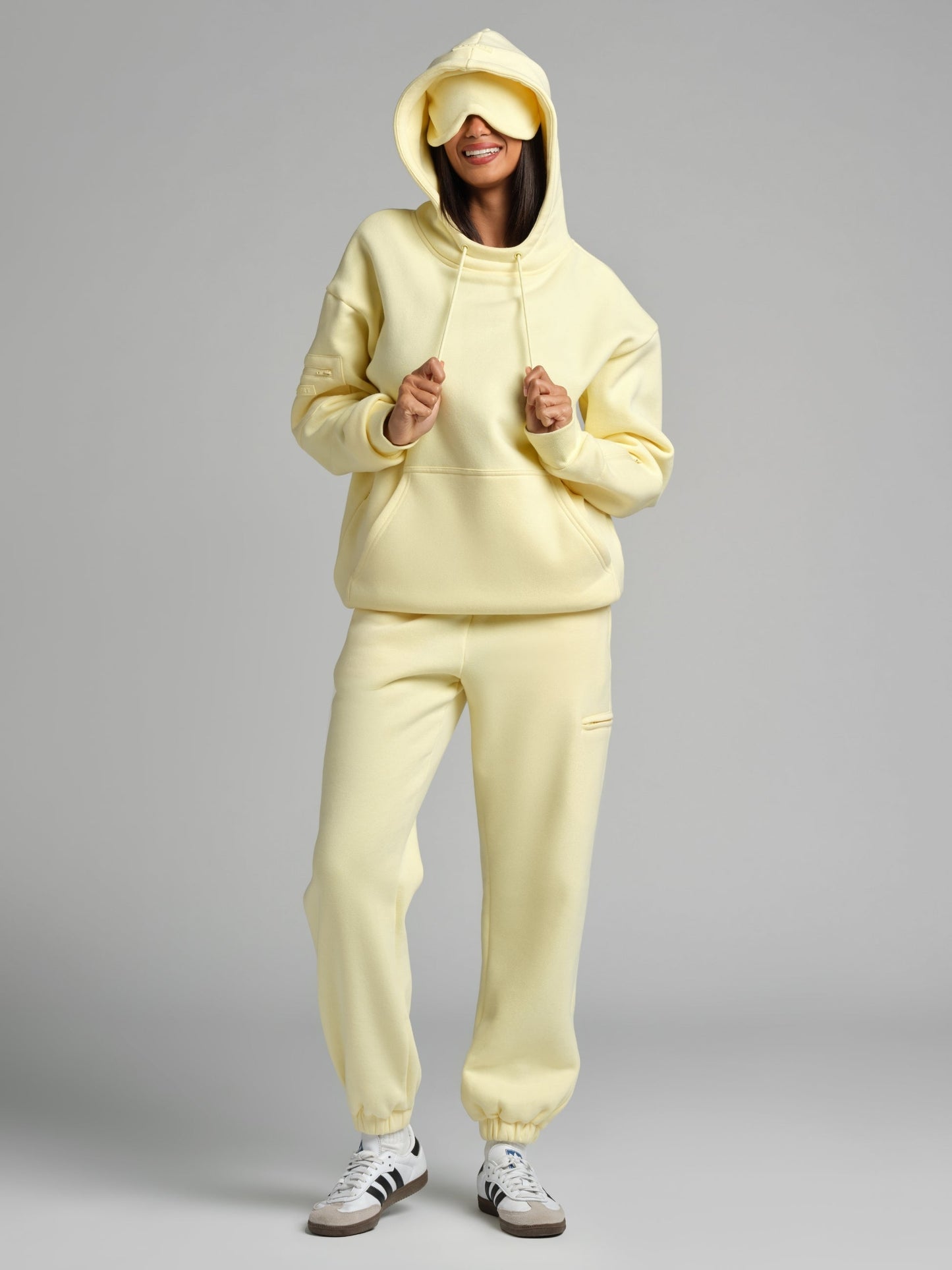 Comfrt Airplane Mode Travel Hoodie Heavyweight Fleece