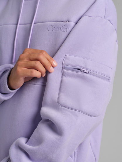 Comfrt Snak™ Hoodie Unisex Heavyweight Fleece mit 6 Snacktaschen