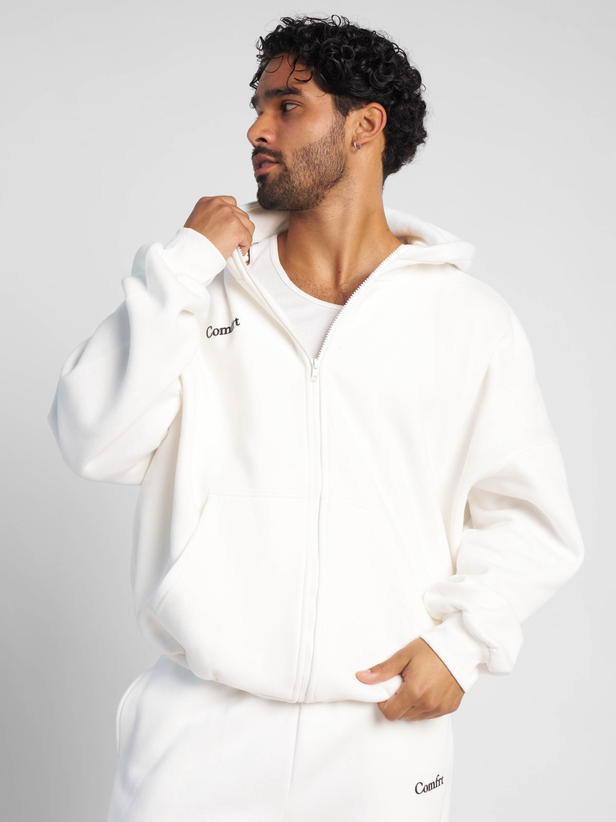 Comfrt Cloud Zip Oversized Hoodie