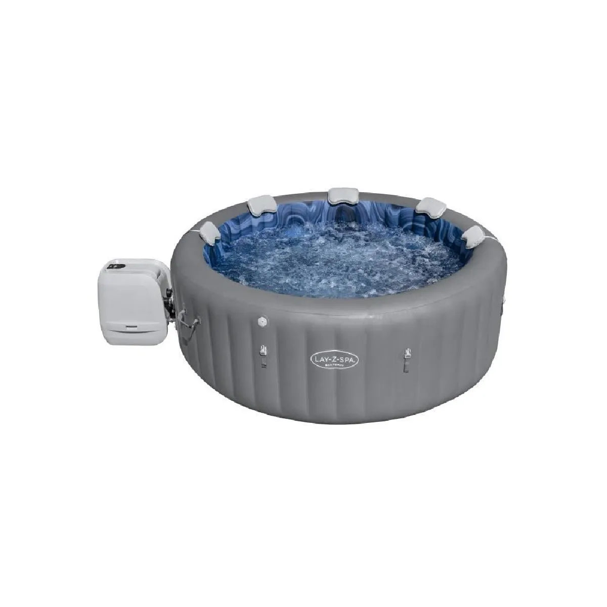 Spa Gonflable Bestway Lay-Z-Spa Santorini HydroJet Rond 7 Places MKR00014811946