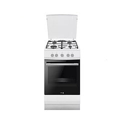 Casselin Cocina de Gas Acero Inoxidable 6 Quemadores