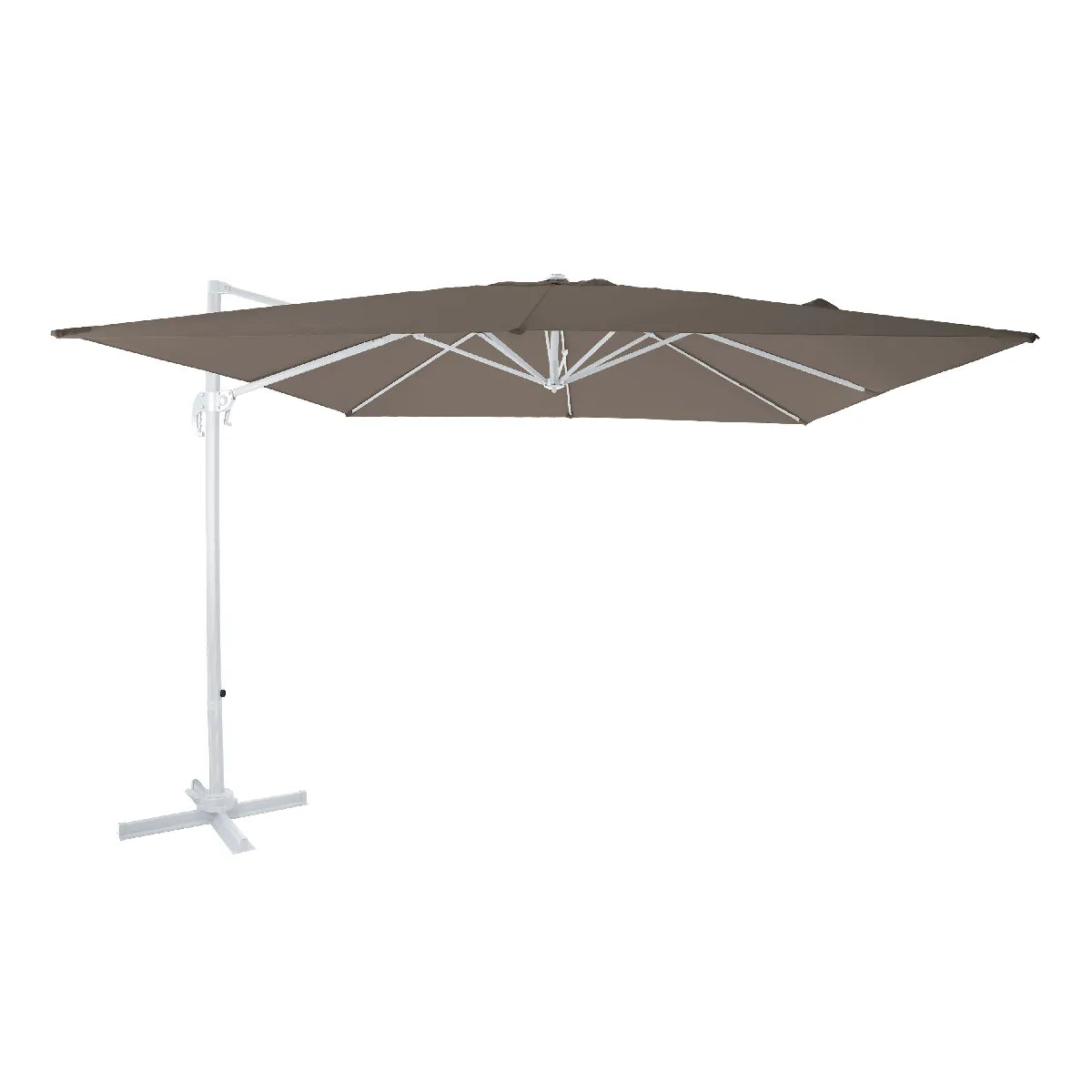 Axi House AXI Nima Parasol Desplegable Aluminio Blanco/Taupe