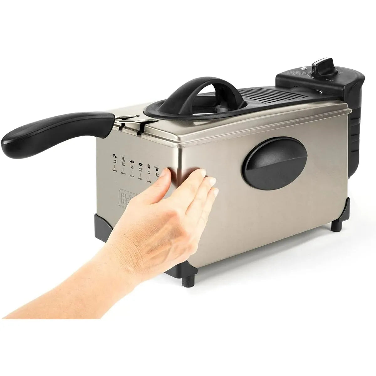 Black & Decker ES9730040B Freidora Sin Aceite 3L Gris