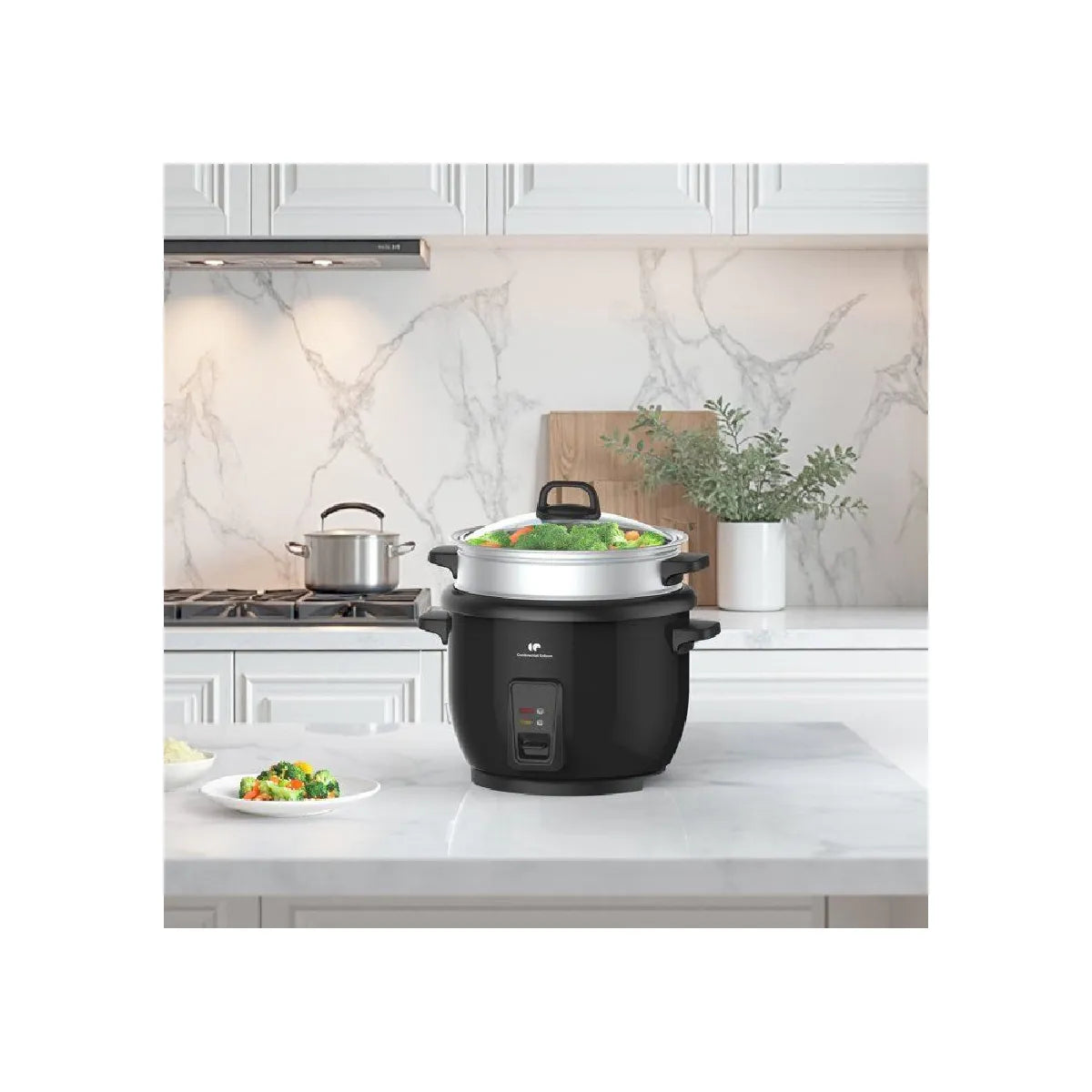 Continental Edison CECR18B - 1,8 L - 700 W - Inox